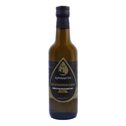 Bottiglia Olio Extra Vergine d'Oliva Monocultivar Taggiasca 0,5 L