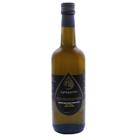 Bottiglia Olio Extra Vergine d'Oliva Monocultivar Taggiasca 0,75 L